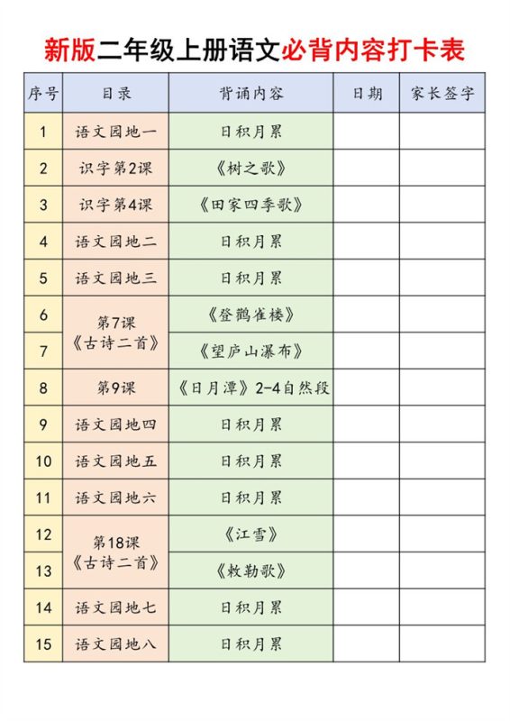 【16页完整版】26秋二（上）语文课内必背内容闯关.pdf-八方虚拟货源网