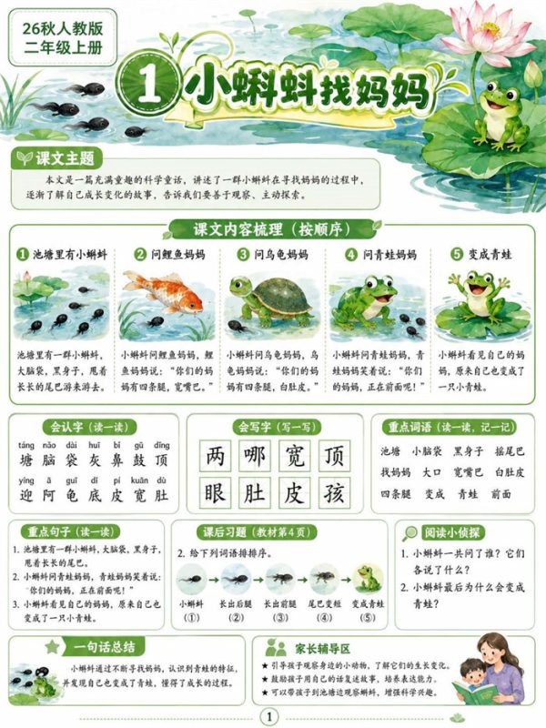 【36页高彩版】二年级上册语文辅助阅读知识卡片合集+共36张.pdf-八方虚拟货源网