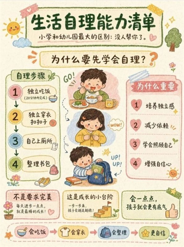 【8页高彩版】幼小衔接8大准备清单知识卡片.pdf-八方虚拟货源网